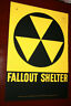 $29 Fallout Shelter Sign Original Not A Reproduction   Free Shipping !