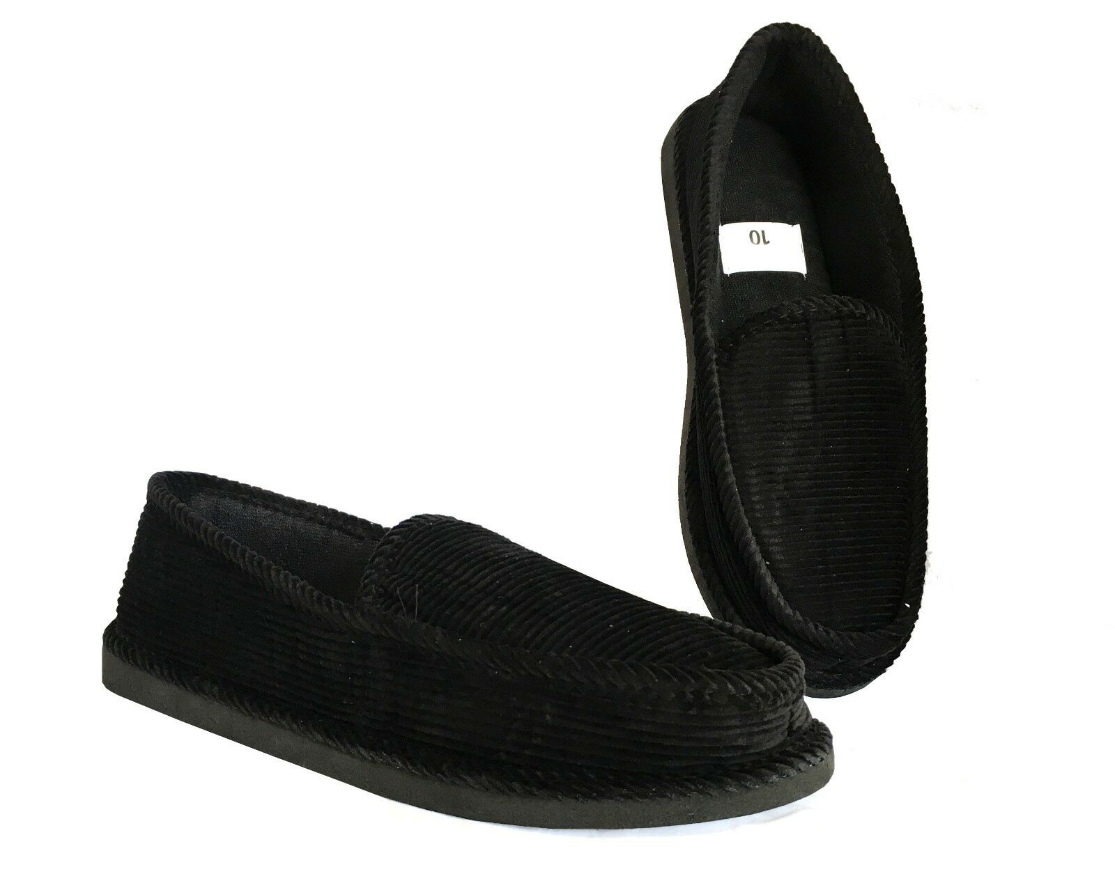 New Men's Corduroy House Shoe Moccasin Slip-on Men Shoes Size 4-14 || 2022